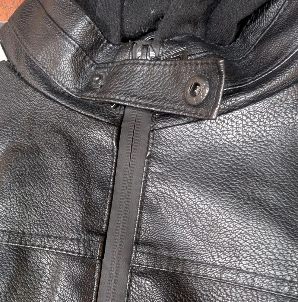 Fried Denim Men's M Hooded Performance‎ Motorcycle Jacket - Picture 7 of 16